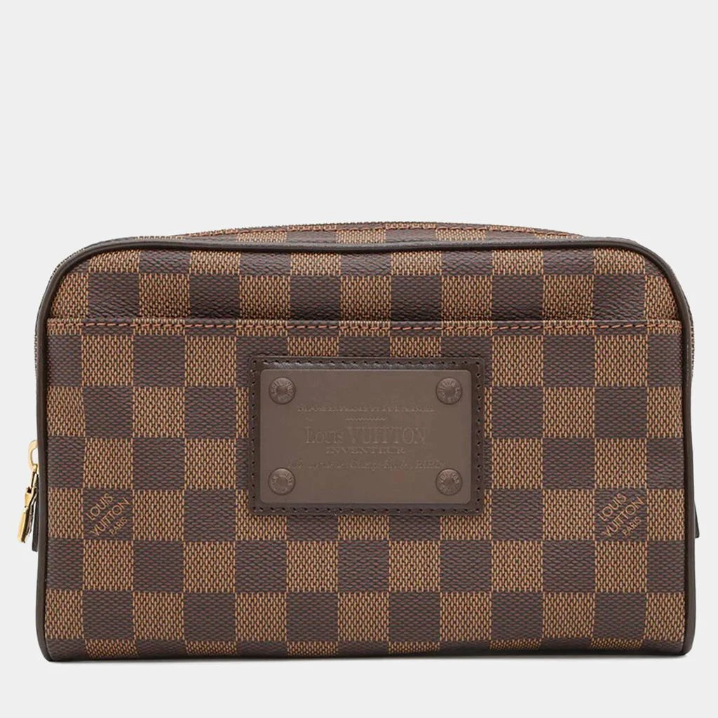 Louis Vuitton Louis Vuitton Bum Bag Brooklyn Brown Damier Ebene Canvas 1