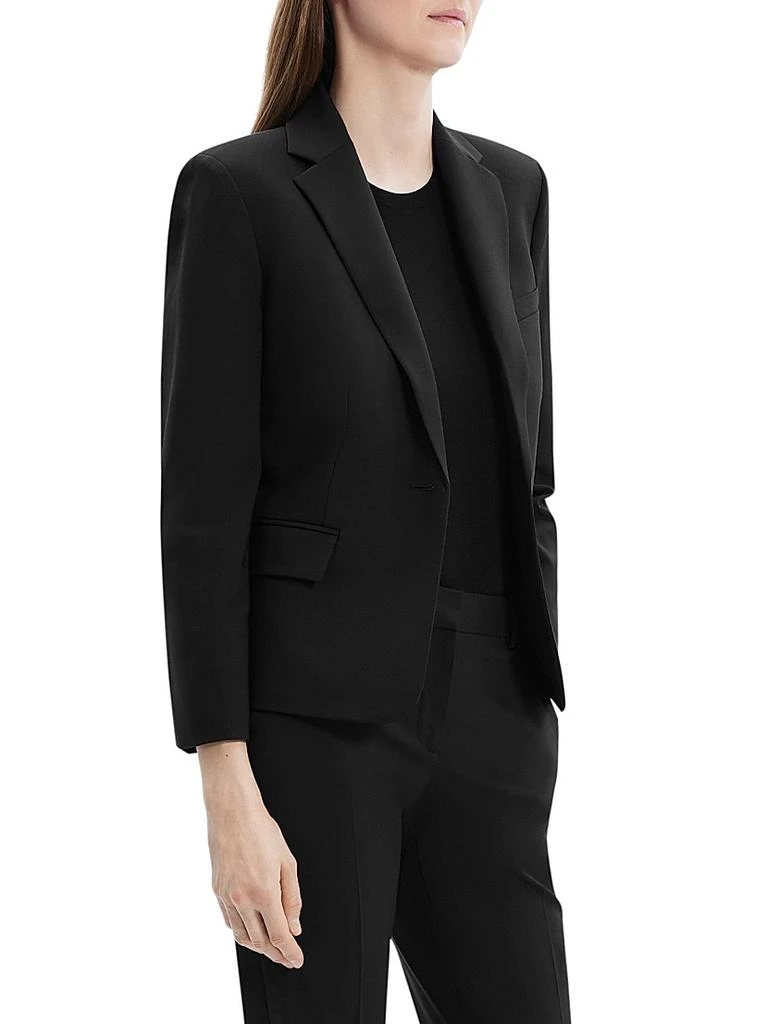 Theory Slim-Fit One-Button Blazer 4