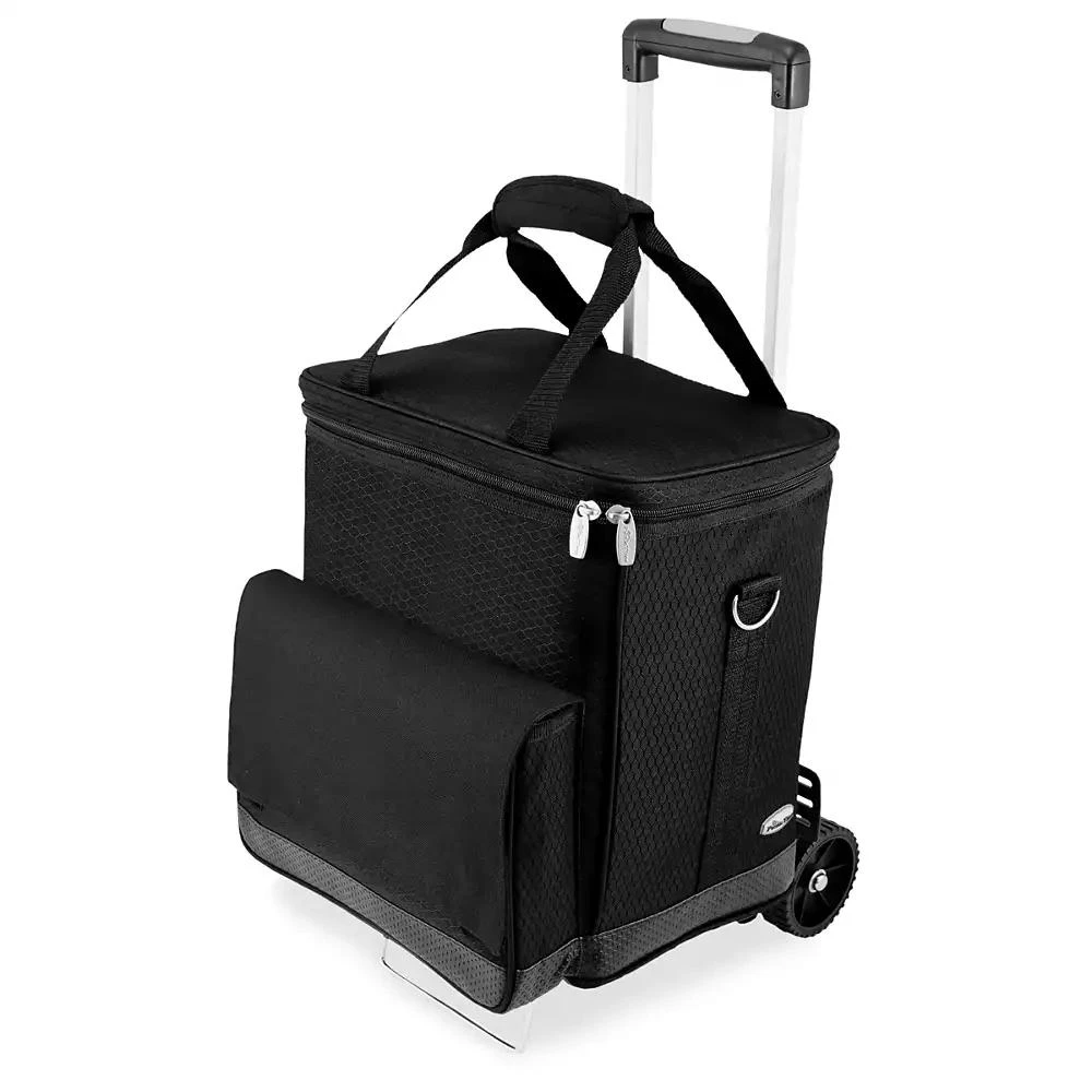 ONIVA Legacy® by Picnic Time Cellar 6-Bottle Wine Carrier & Cooler Tote with Trolley 1