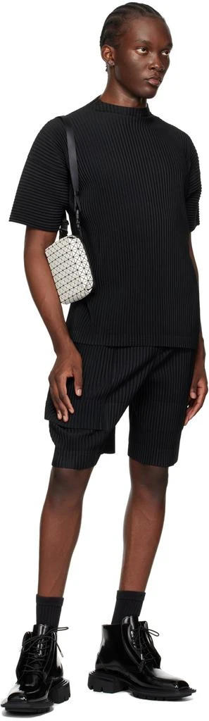 Issey Miyake White Beetle Metallic Bag 4