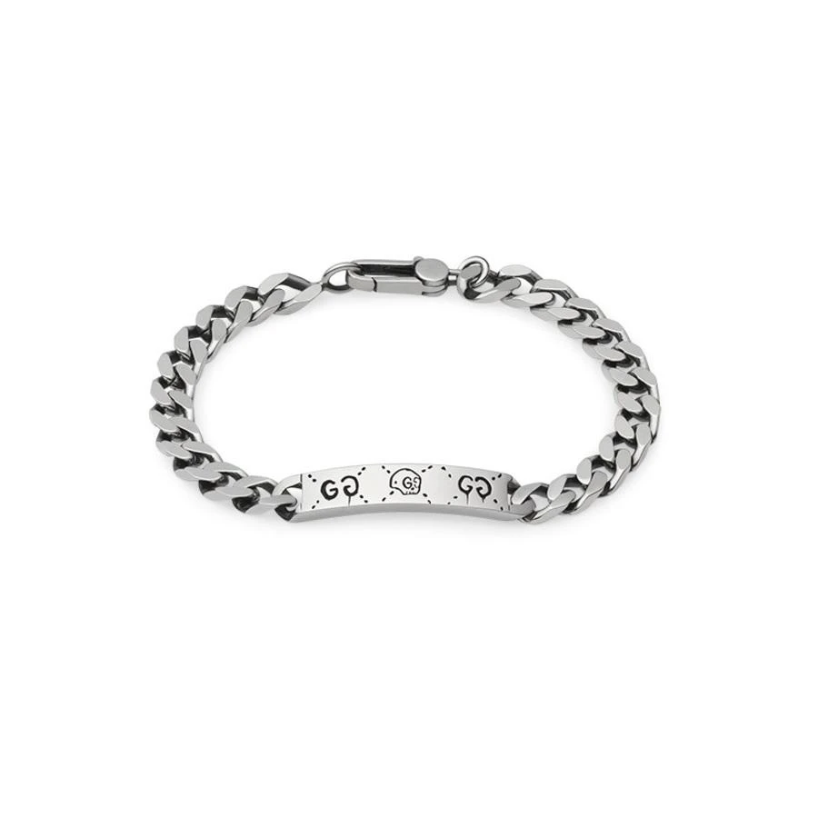 Gucci Gucci Ghost chain bracelet in silver 1