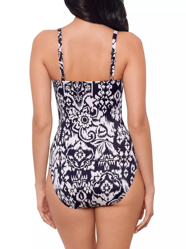Miraclesuit Swim Talavera Kara Abstract One-Piece Swimsuit 4