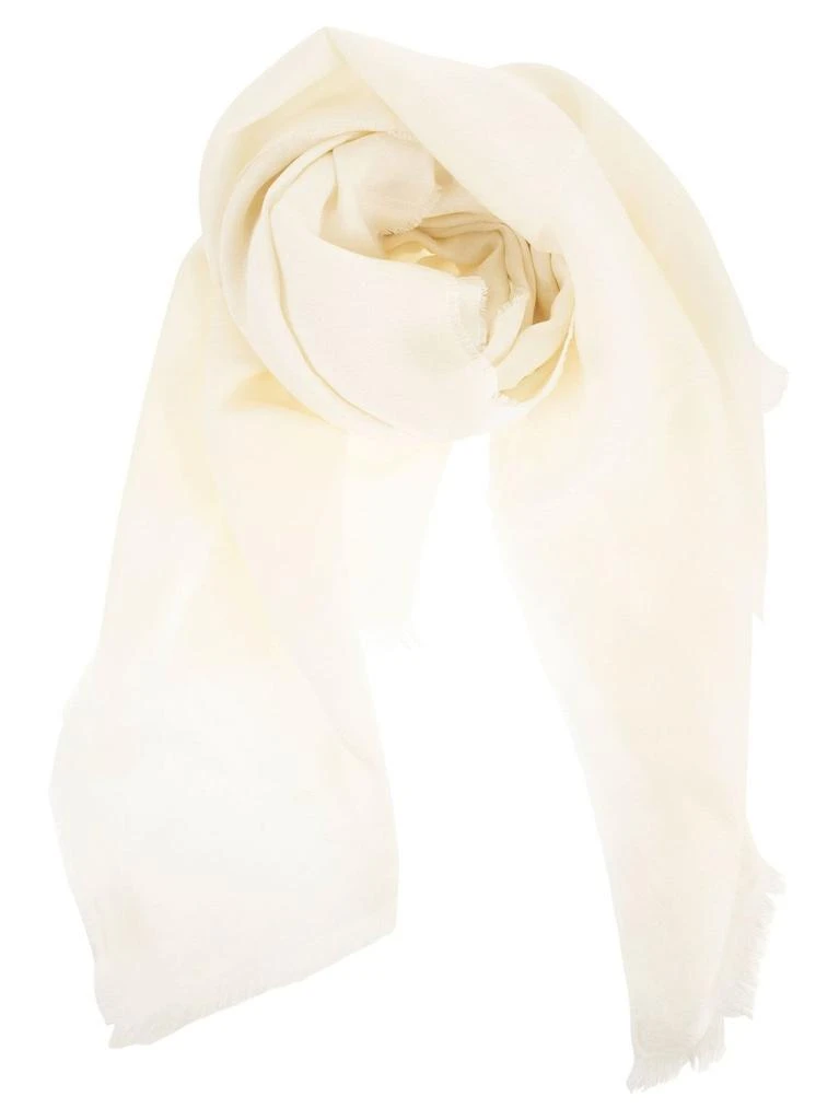 Max Mara Max Mara Mxavetusta Jacquard Logo Scarf 2