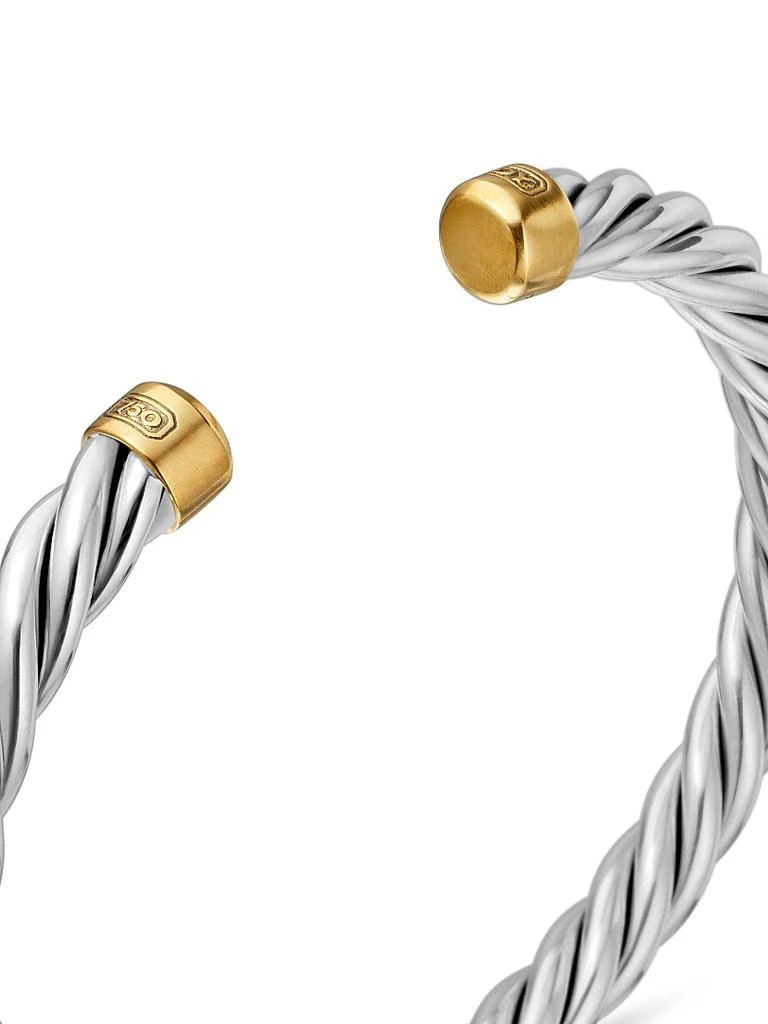 David Yurman Cable Cuff Bracelet in Sterling Silver 5