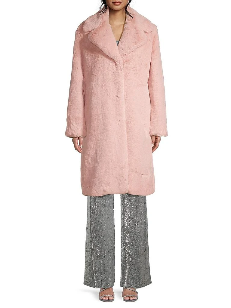 Milly Riley Oversized Faux Fur Coat 3