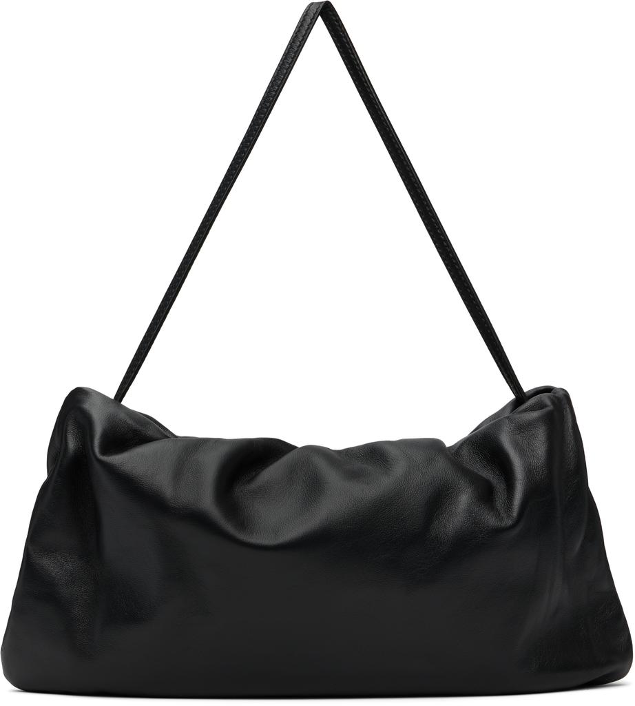 The Row XL Bourse レザー ショルダーバッグ The Row - XL Bourse Dark Khaki Leather Bag | Mitchell Stores