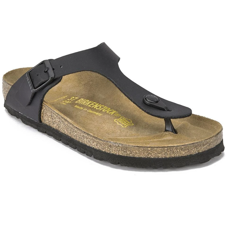 Birkenstock BIRKENSTOCK WOMEN'S GIZEH TOE-POST SANDALS - BLACK 2