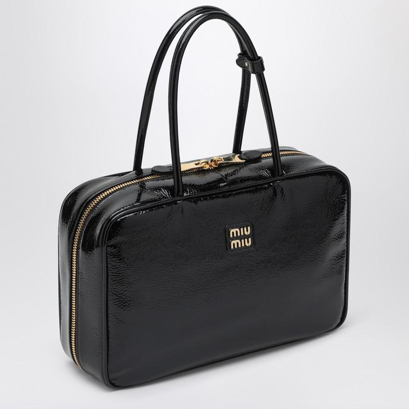 【MiuMiu】Beau naplak patent leather bag Miu Miu Beau Naplak Patent Leather Bag Black | eBay