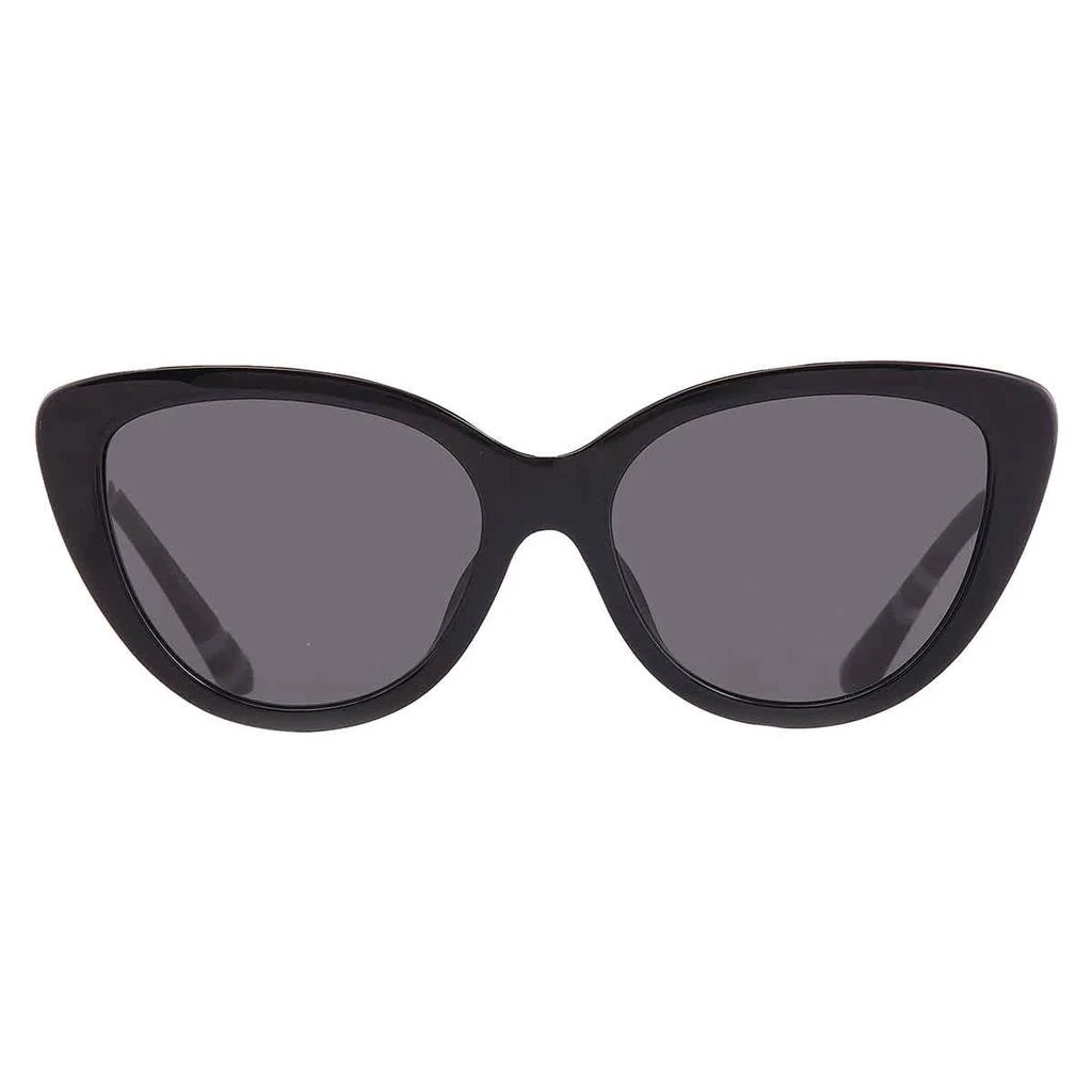 Burberry Women\'s Black Grey Butterfly Sunglasses! Burberry Women Sunglasses Black W/ Grey Butterfly BE4270  main image 2