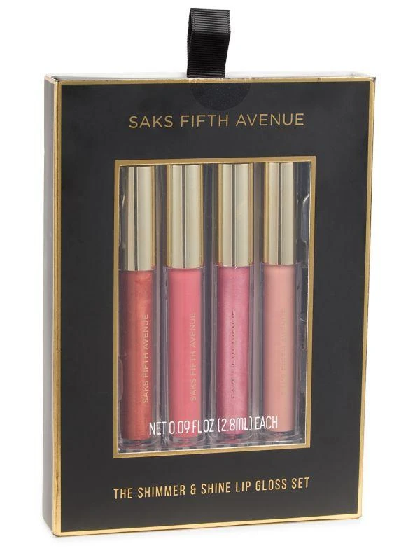 Saks Fifth Avenue 4-Piece Shimmer & Shine Lip Gloss Set 2