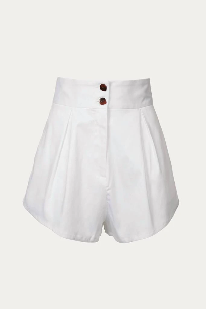 Adriana Degreas SOLID PLEATED SHORT 1