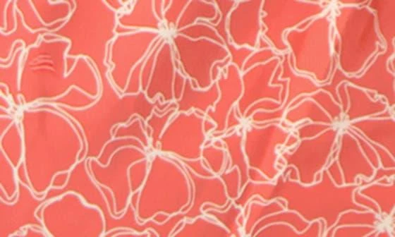 Sunset x Vine Floral Swim Trunks 4