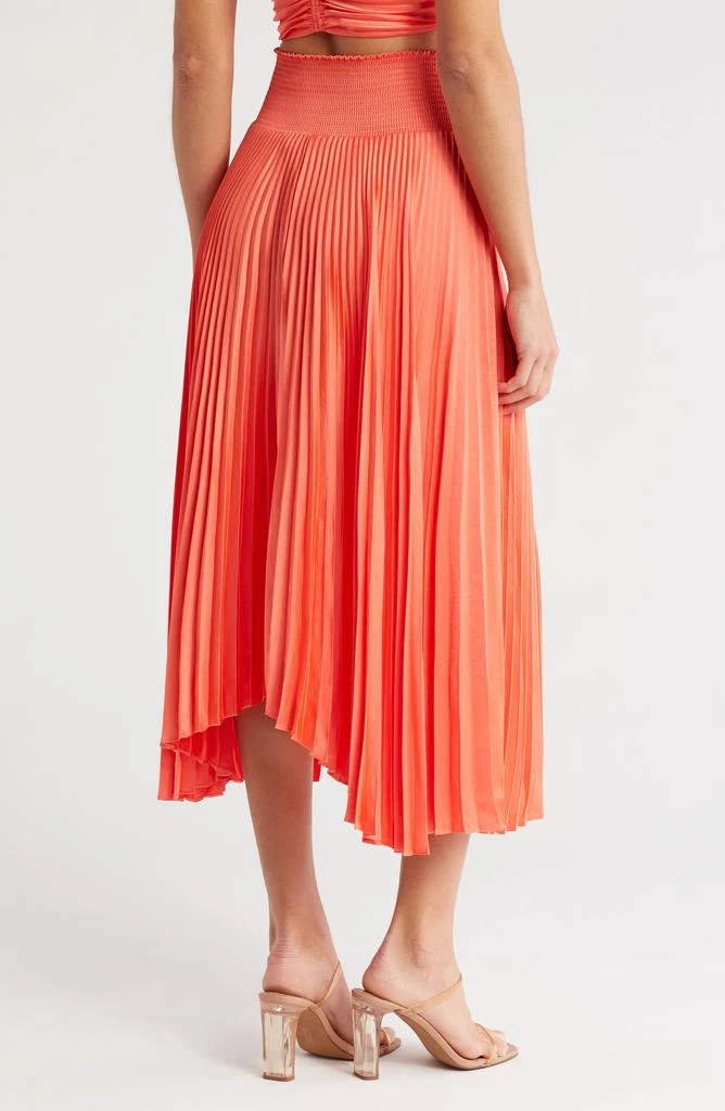 A.L.C. Sonali Pleated Handkerchief Hem Skirt 2