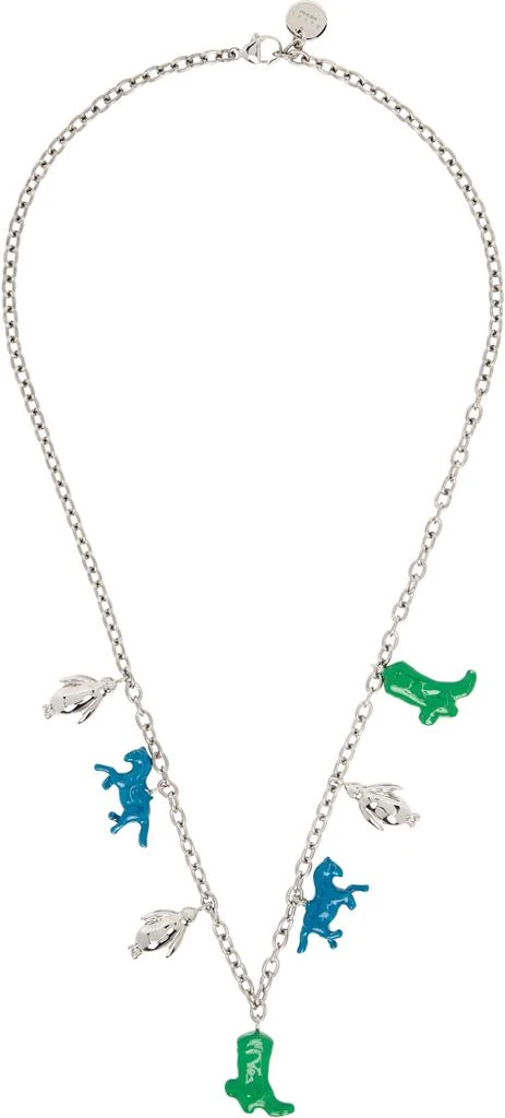 Marni Horse Charms Chain Necklace