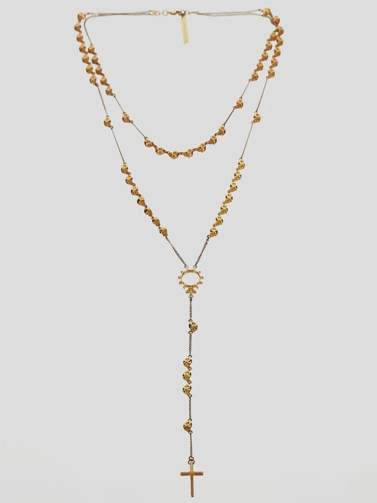 Givenchy Givenchy Cog Detailed Chain Necklace 1