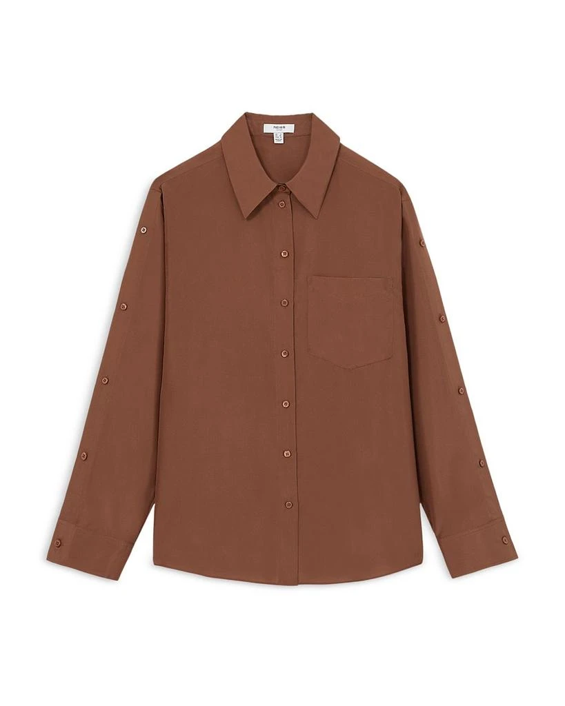 REISS Reenie Silk Shirt 7