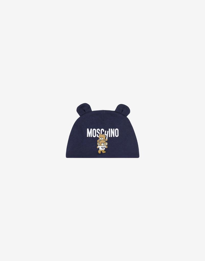 Moschino Teddy Logo Sweatshirt Hat