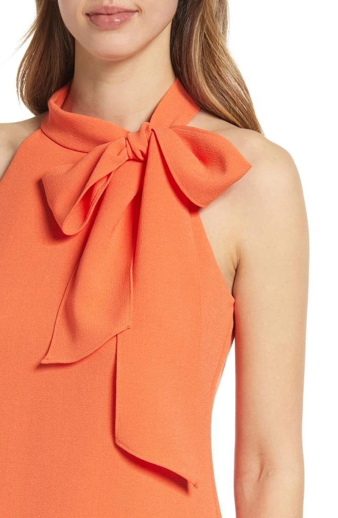 Vince Camuto Tie Neck A-Line Dress 4