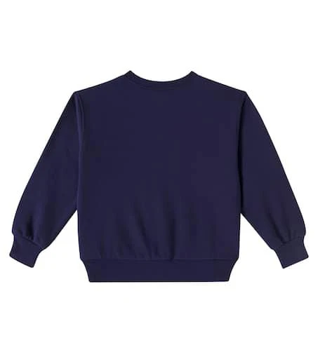 Gucci Web Stripe logo cotton jersey sweatshirt 4