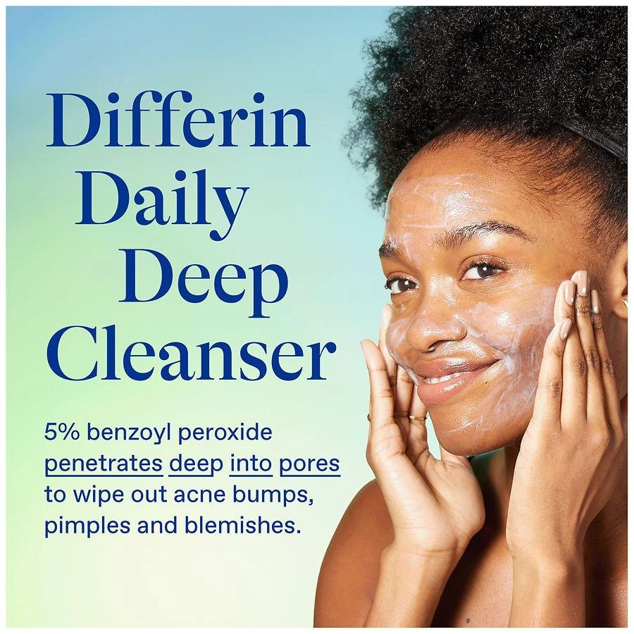 Differin 5% Benzoyl Peroxide Daily Deep Cleanser 5