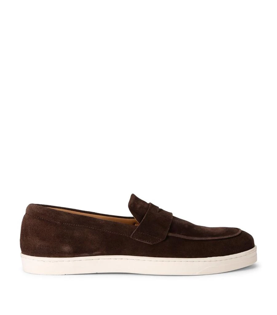 Harrys Of London Suede Burton Loafers 1