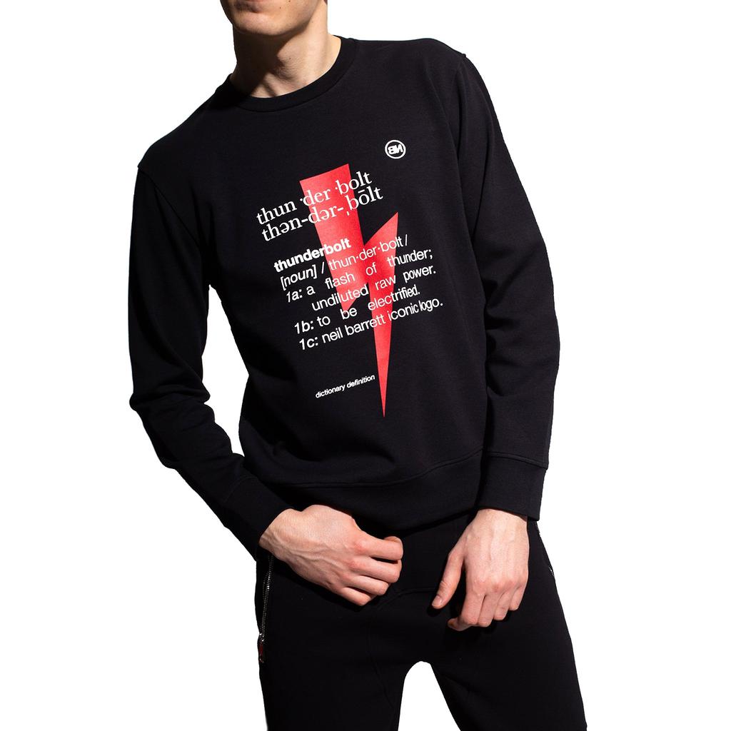 Neil Barrett Neil Barrett Logo Sweatshirt
