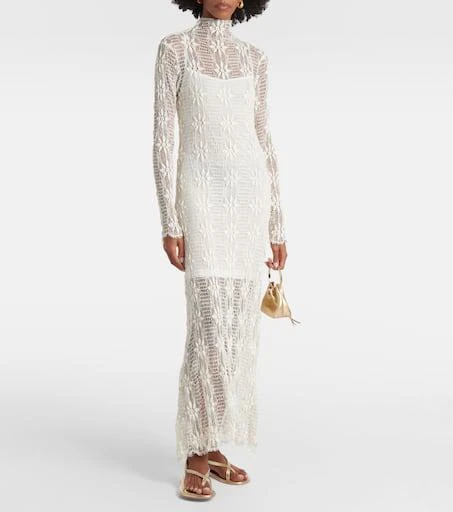 Ulla Johnson Talia floral lace maxi dress 2
