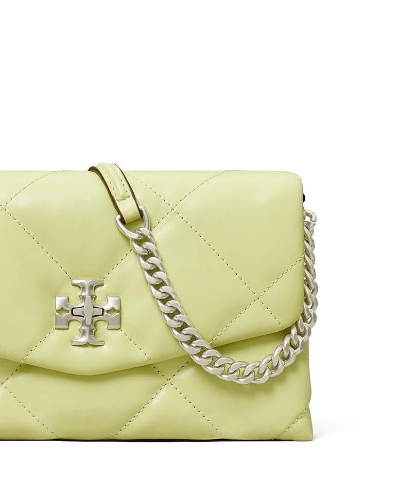 Tory Burch Kira Diamond Quilted Leather Chain Wallet 4