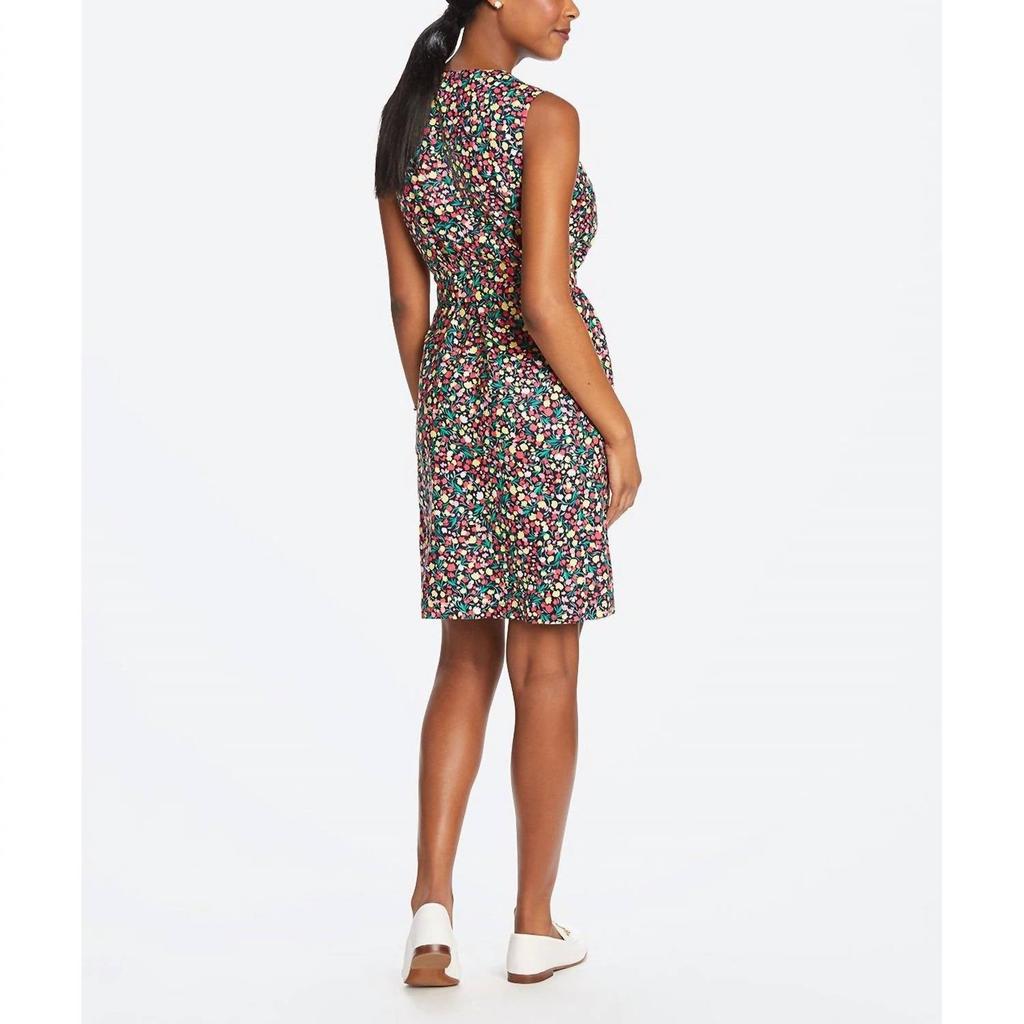 Draper James Draper James - Floral Belted Ruffle Shift Dress