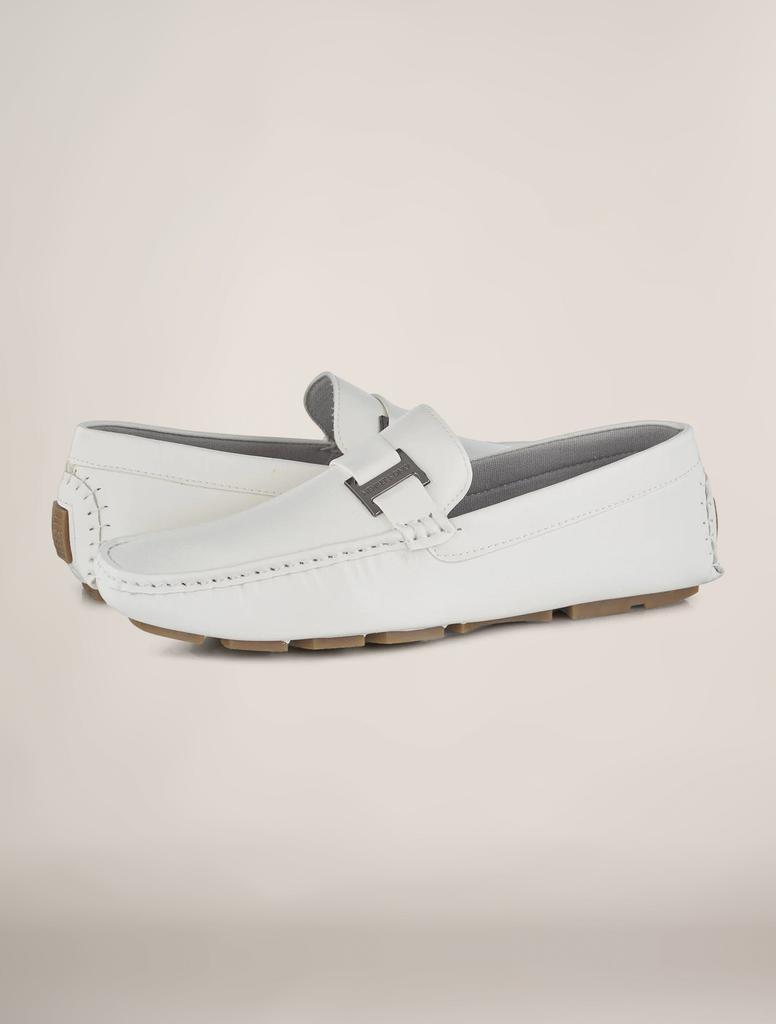 Members Only Men's Faux Leather Driving Shoes