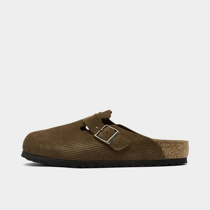Birkenstock Men's Birkenstock Boston Corduroy Suede Embossed Clogs 1