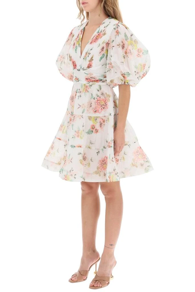 Zimmermann FLORAL PRINT PLEATED DRESS 4
