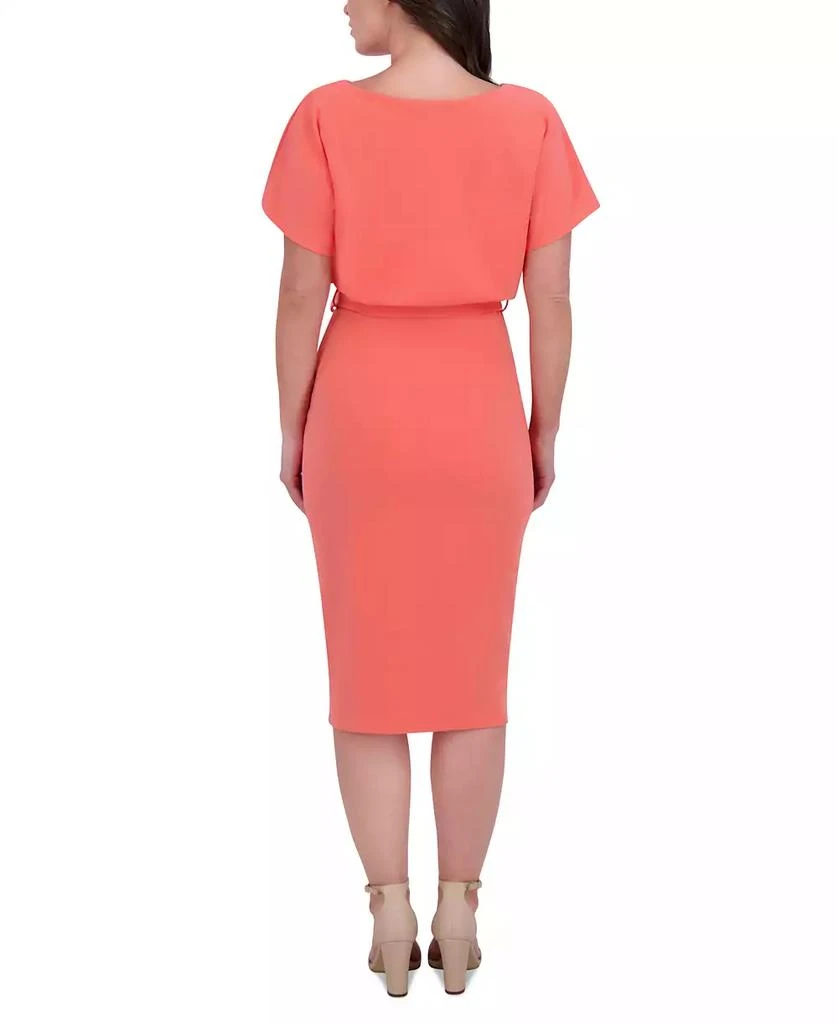 Kensie Blouson Wrap Dress 3