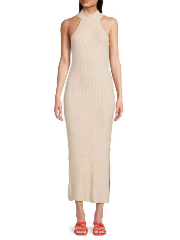 The Range Side Slit Maxi Dress 1