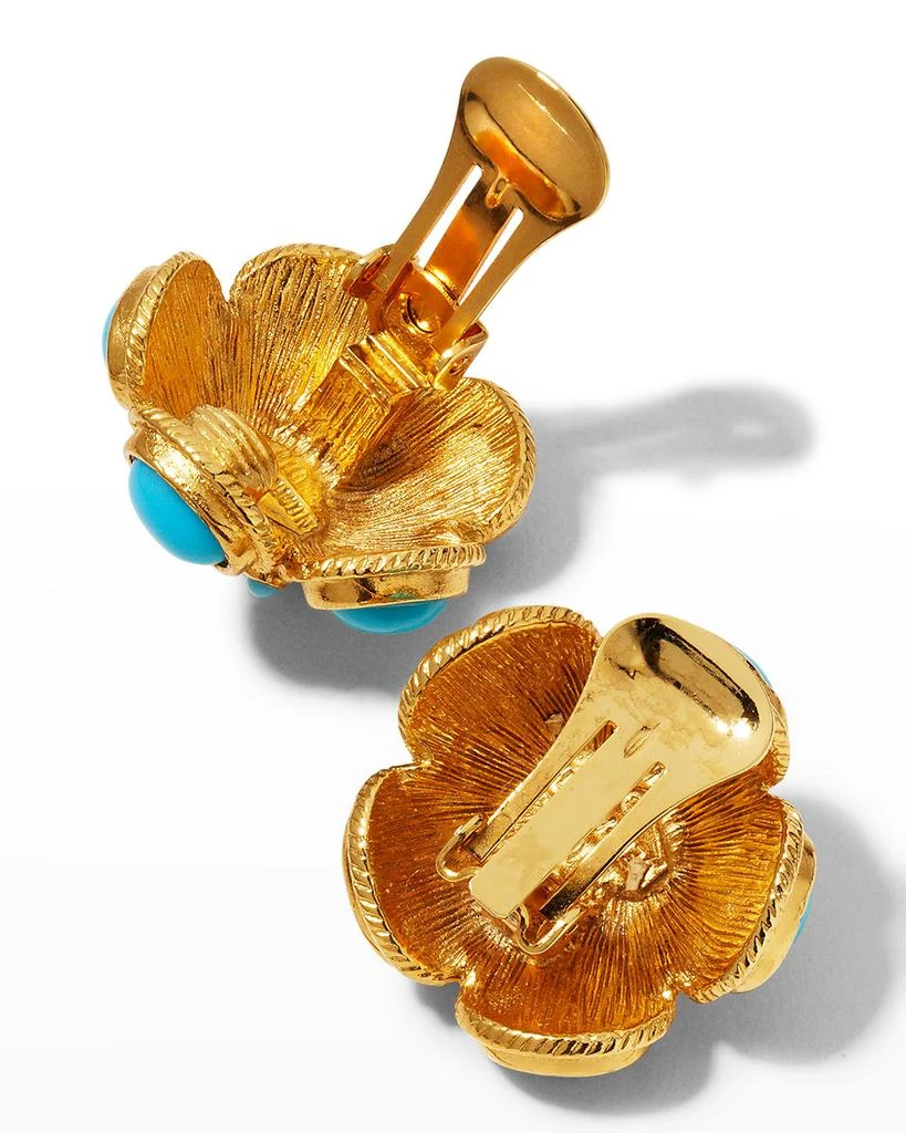 BEN-AMUN Turquoise Ball Earrings 4