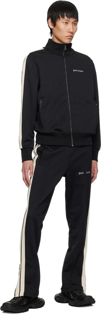 Palm Angels Black Classic Logo Track Pants 4