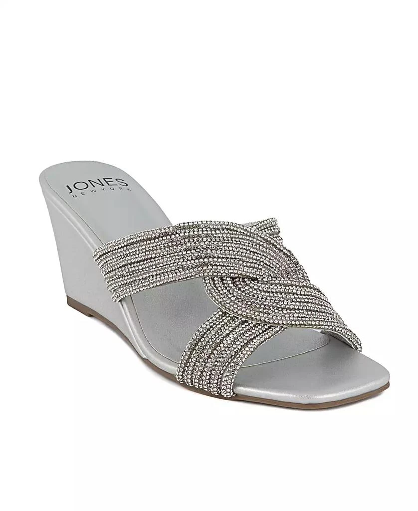 JONES NEW YORK Women's Irebbo Wedge Dress Sandals 1