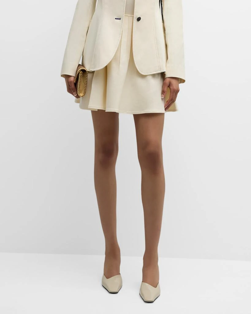 Jonathan Cohen Pintuck Mini Skirt 2