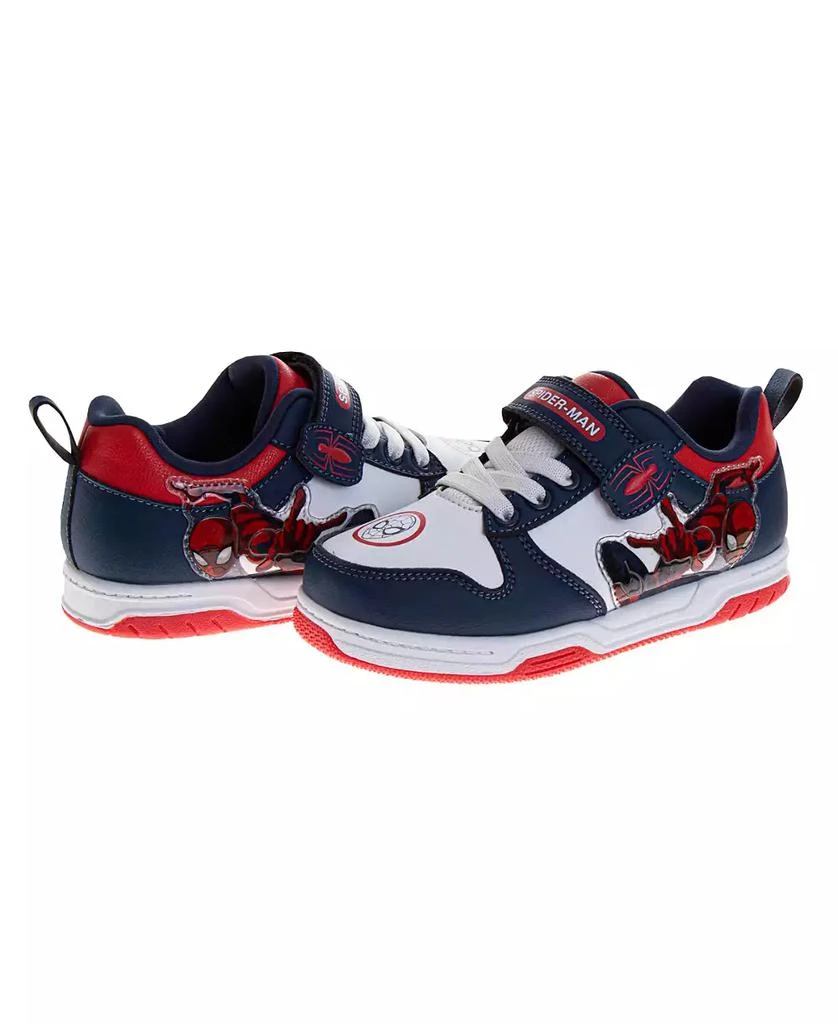 Spider-Man Little and Big Boys Amazing Lace Up Sneakers 8