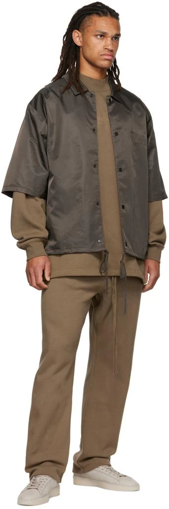 Essentials Brown Relaxed Sweatshirt 4