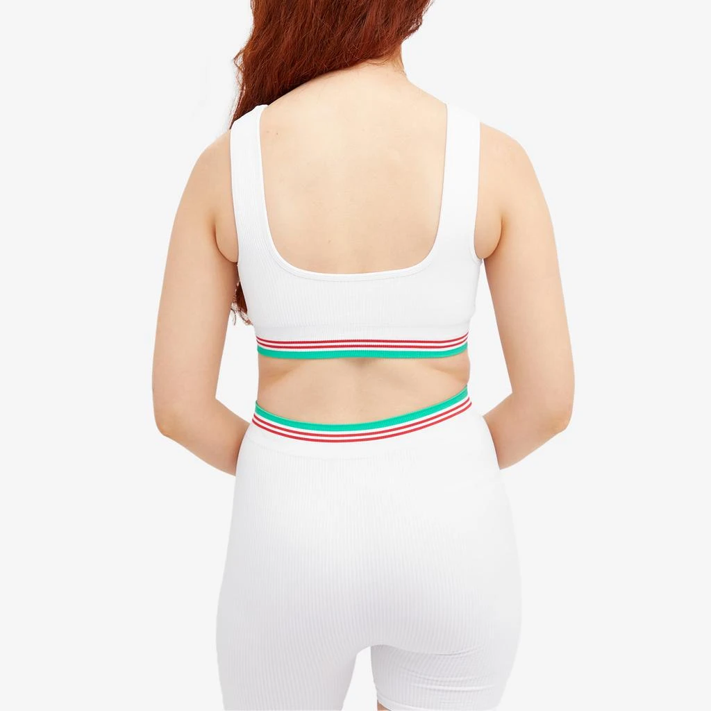 Casablanca Casablanca Seamless Ribbed Crop Top 3