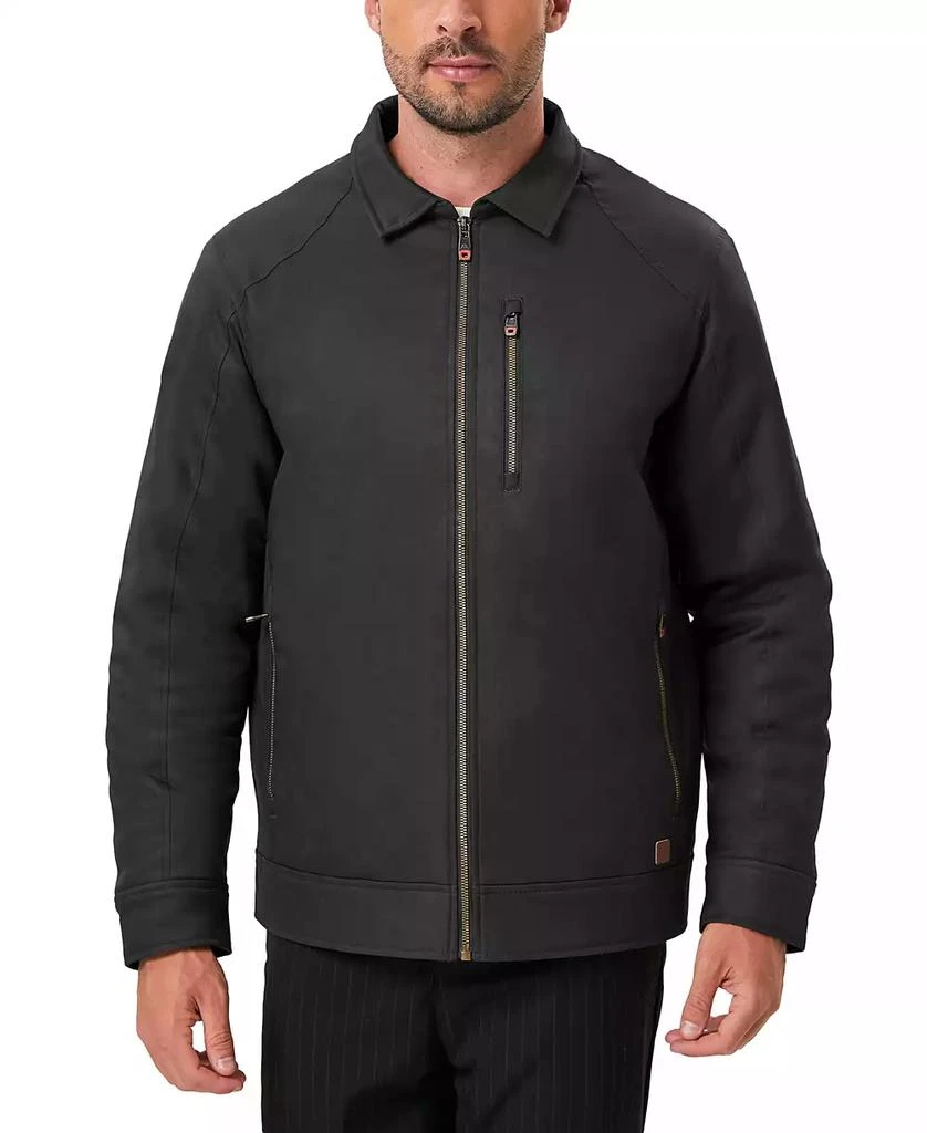 HAWKE 
CO Men
s Flannel Lined Chore Jacket 1