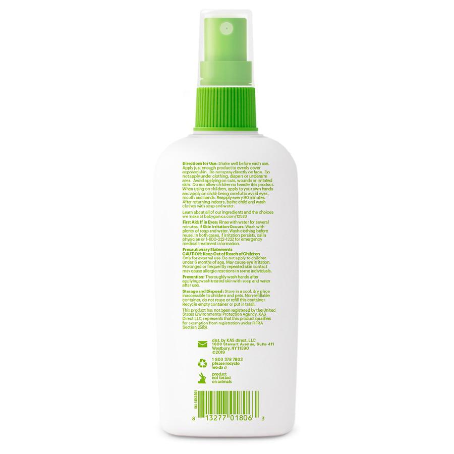 Babyganics Family Size Bug Spray Fragrance Free