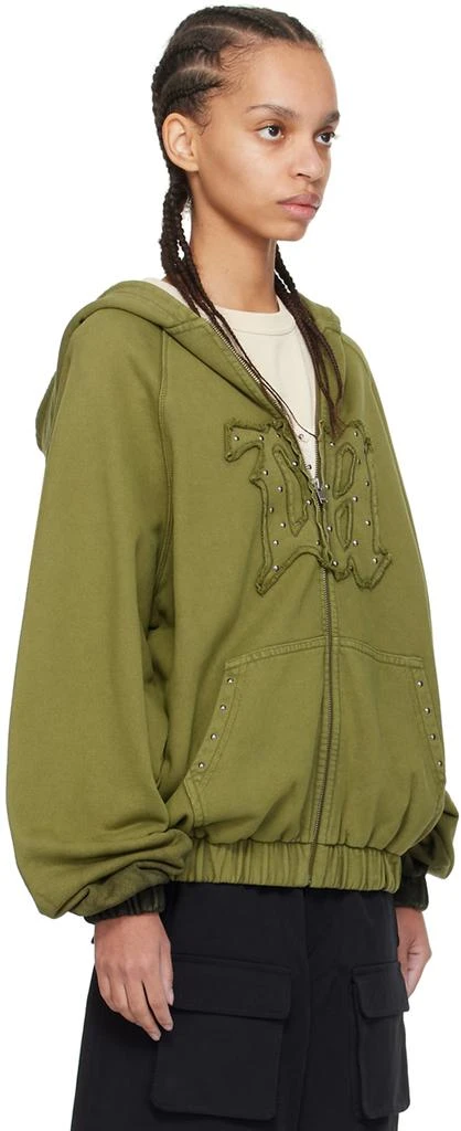 Misbhv Green Metamorph Hoodie 2