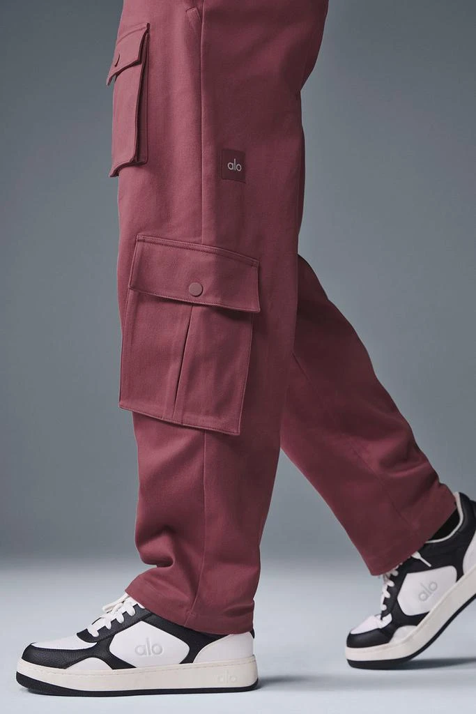 Alo Northstar Cargo Pant - Burgundy Truffle 4