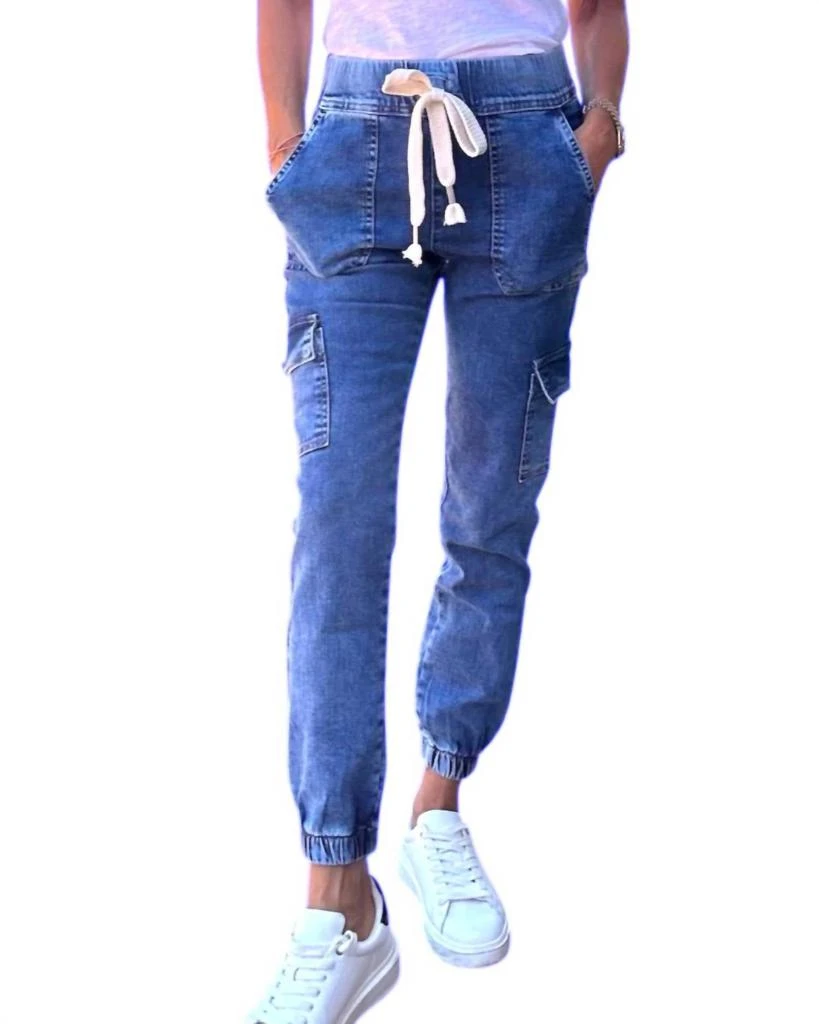 BEVY FLOG Bevy Flog - Gaya Cargo Pants With Linen Tie