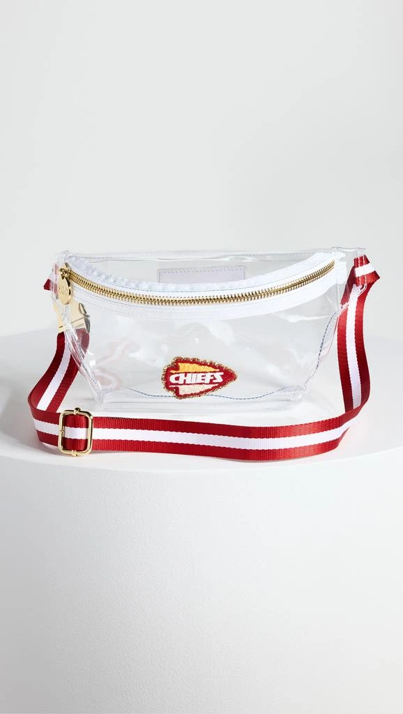 Stoney Clover Lane Kansas City Chiefs Clear Fanny Pack 1