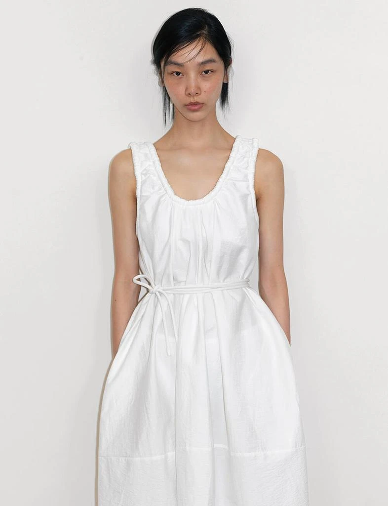 Pixie Market White Puff Dress 3