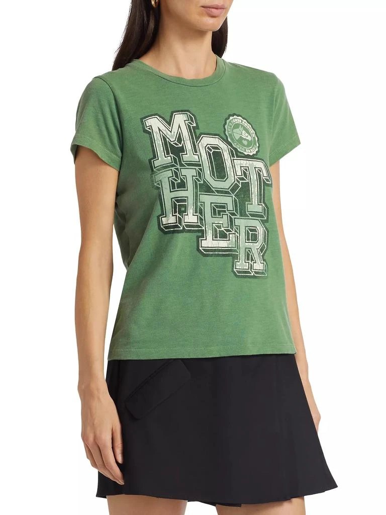 MOTHER The Sinful Logo Cotton T-Shirt 4