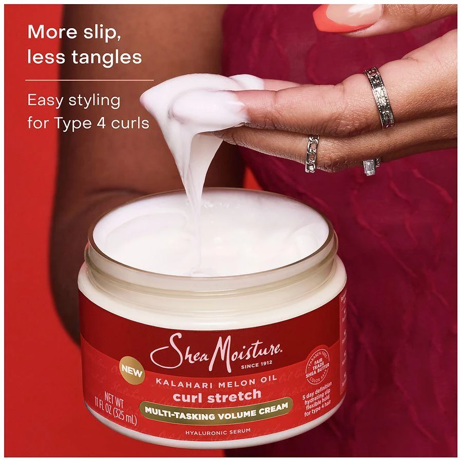SheaMoisture Curl Stretch Multi-tasking Volume Cream 9